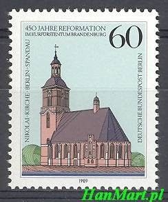 Znaczek Berlin Niemcy 1989 Mi 855 Czyste **