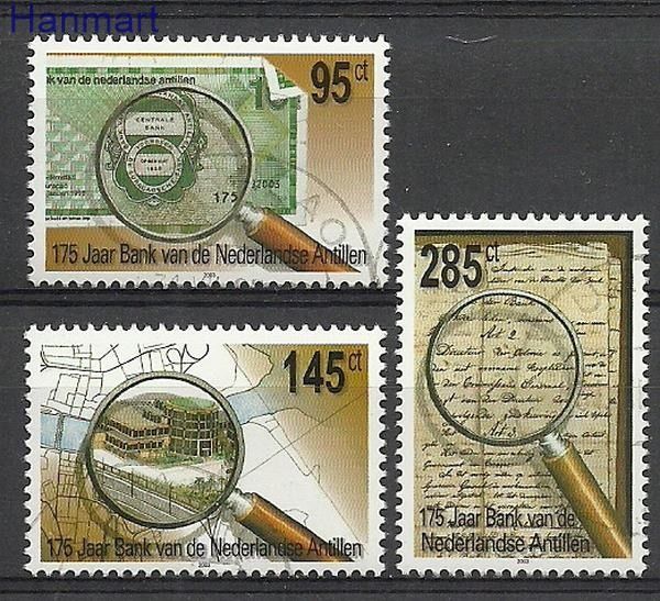 Znaczek Antyle Holenderskie 2003 Mi 1205-1207 Stemplowane