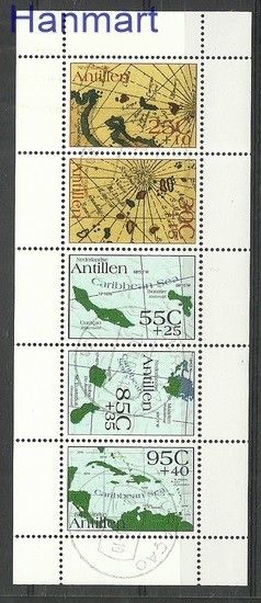 Znaczek Antyle Holenderskie 2003 Mi ark1179-1183 Stemplowane