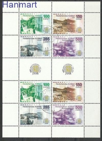 Znaczek Antyle Holenderskie 2005 Mi ark1387-1390 Stemplowane