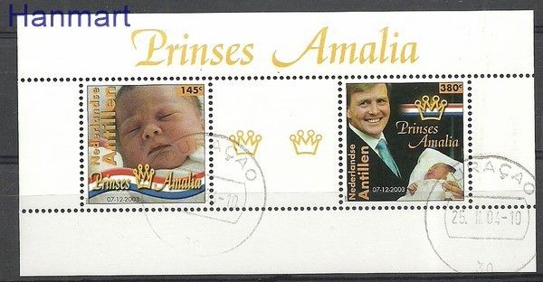 Znaczek Antyle Holenderskie 2004 Mi bl60 Stemplowane
