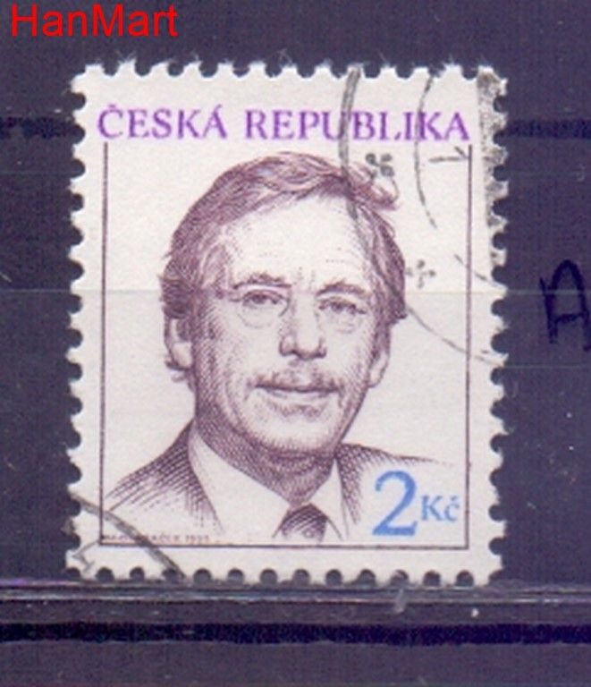 Znaczek Czechy 1993 Mi mpl3a Stemplowane