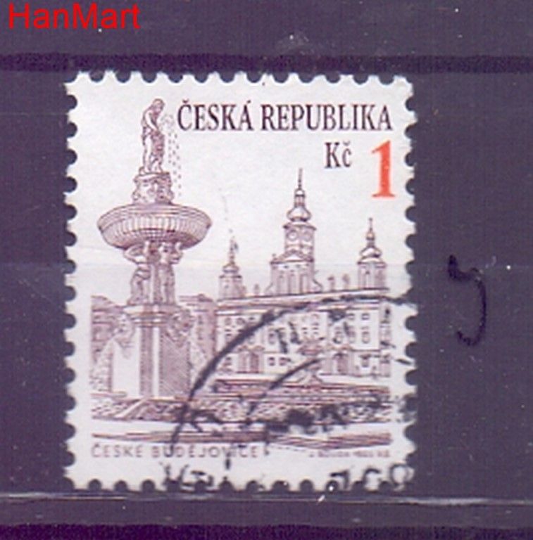 Znaczek Czechy 1993 Mi mpl12j Stemplowane