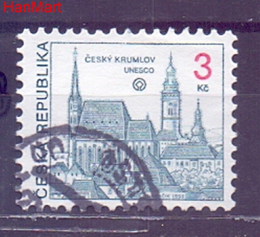 Znaczek Czechy 1993 Mi mpl14c Stemplowane