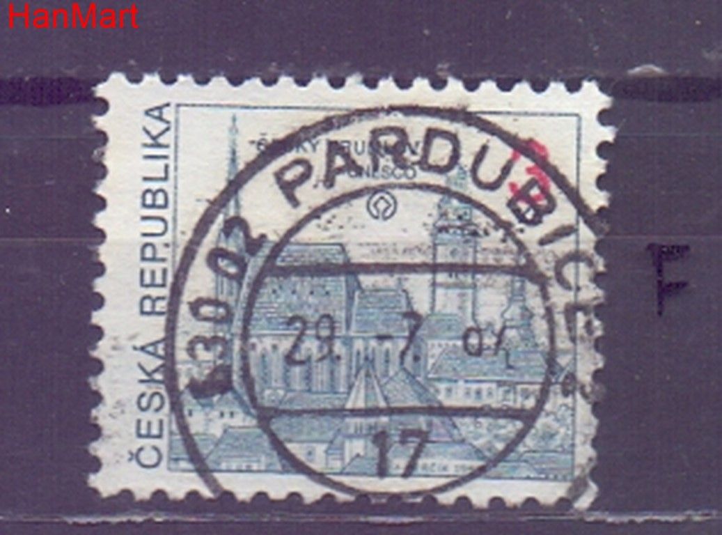 Znaczek Czechy 1993 Mi mpl14f Stemplowane
