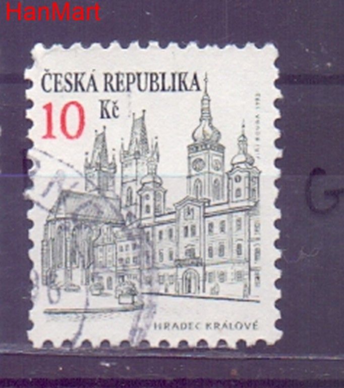 Znaczek Czechy 1993 Mi mpl17g Stemplowane