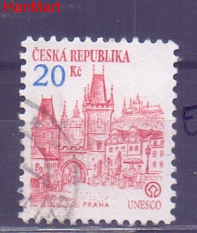 Czechy 1993 Mi mpl18e Stemplowane