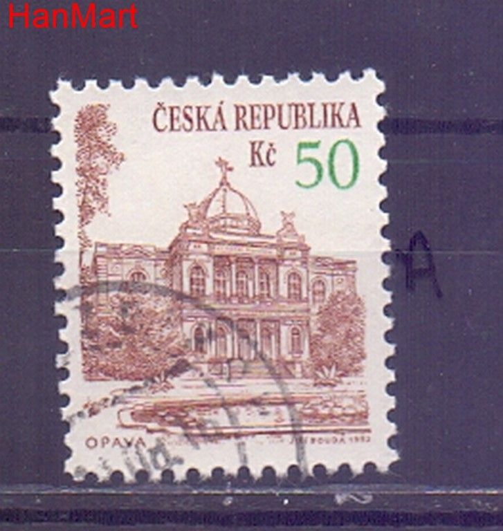 Czechy 1993 Mi mpl19a Stemplowane