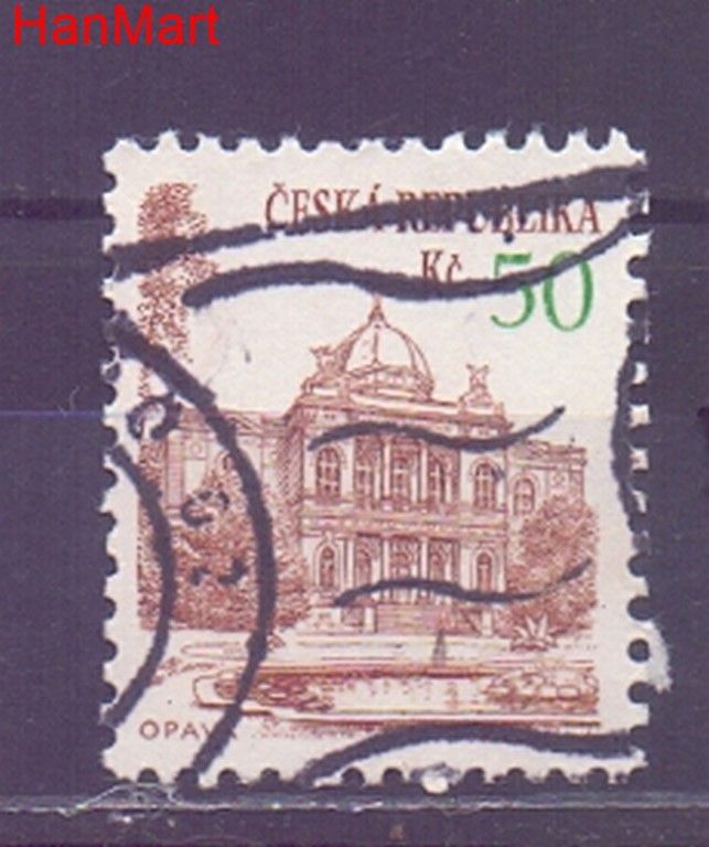 Znaczek Czechy 1993 Mi mpl19d Stemplowane