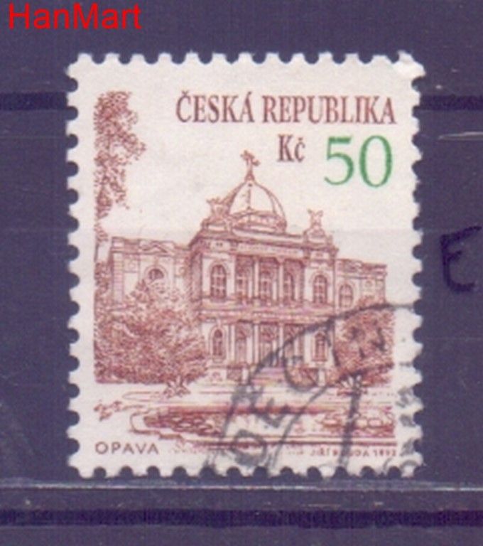 Czechy 1993 Mi mpl19e Stemplowane