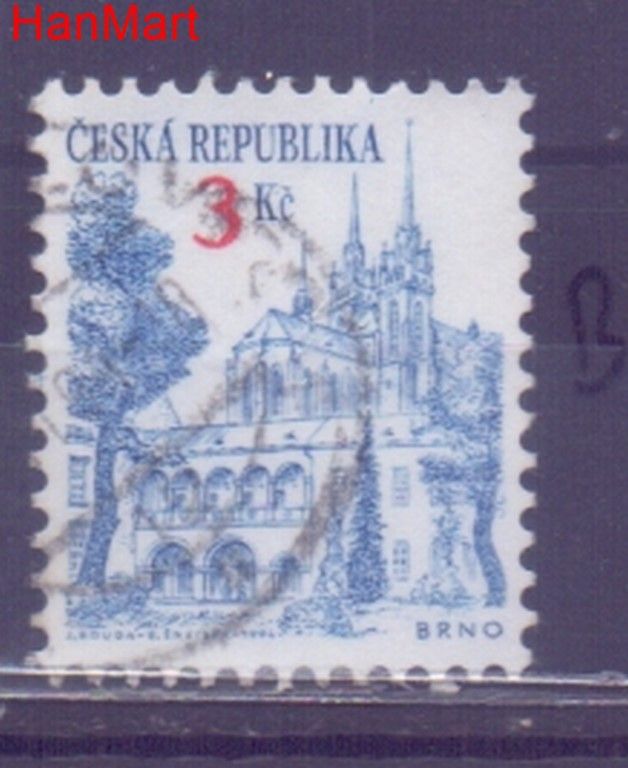 Znaczek Czechy 1994 Mi mpl35b Stemplowane