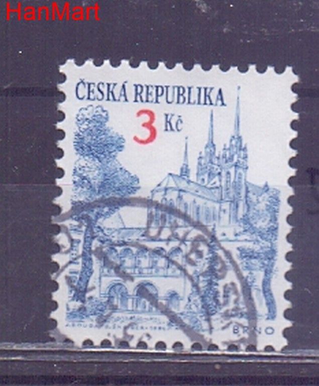 Znaczek Czechy 1994 Mi mpl35d Stemplowane