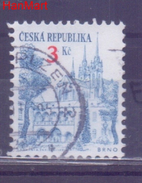 Znaczek Czechy 1994 Mi mpl35e Stemplowane