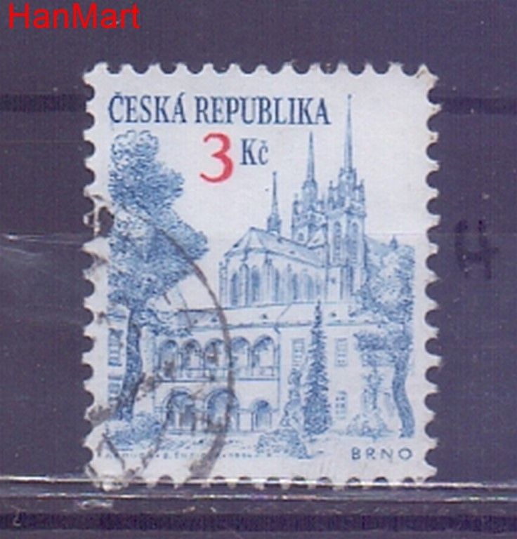 Znaczek Czechy 1994 Mi mpl35h Stemplowane