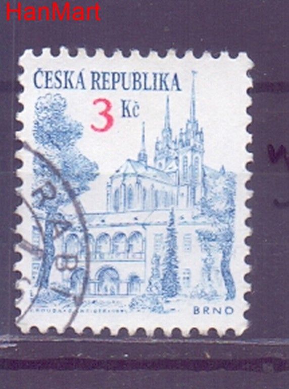 Znaczek Czechy 1994 Mi mpl35j Stemplowane