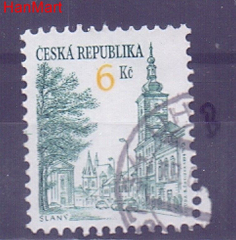 Znaczek Czechy 1994 Mi mpl52b Stemplowane
