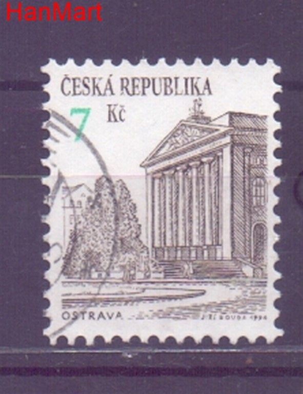 Znaczek Czechy 1994 Mi mpl60g Stemplowane
