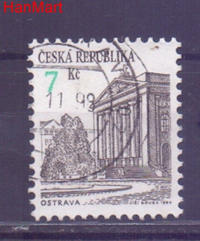 Znaczek Czechy 1994 Mi mpl60h Stemplowane