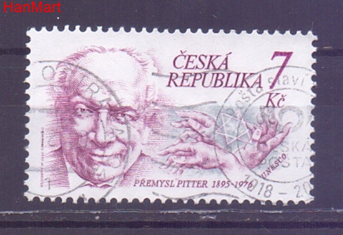 Znaczek Czechy 1995 Mi mpl66b Stemplowane