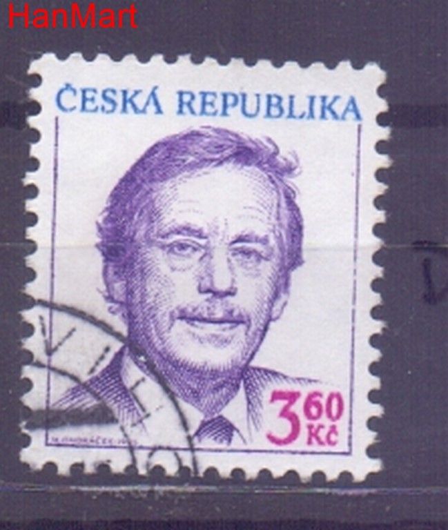 Znaczek Czechy 1995 Mi mpl70d Stemplowane