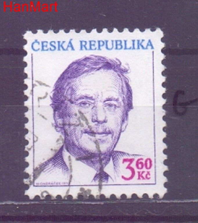 Znaczek Czechy 1995 Mi mpl70g Stemplowane