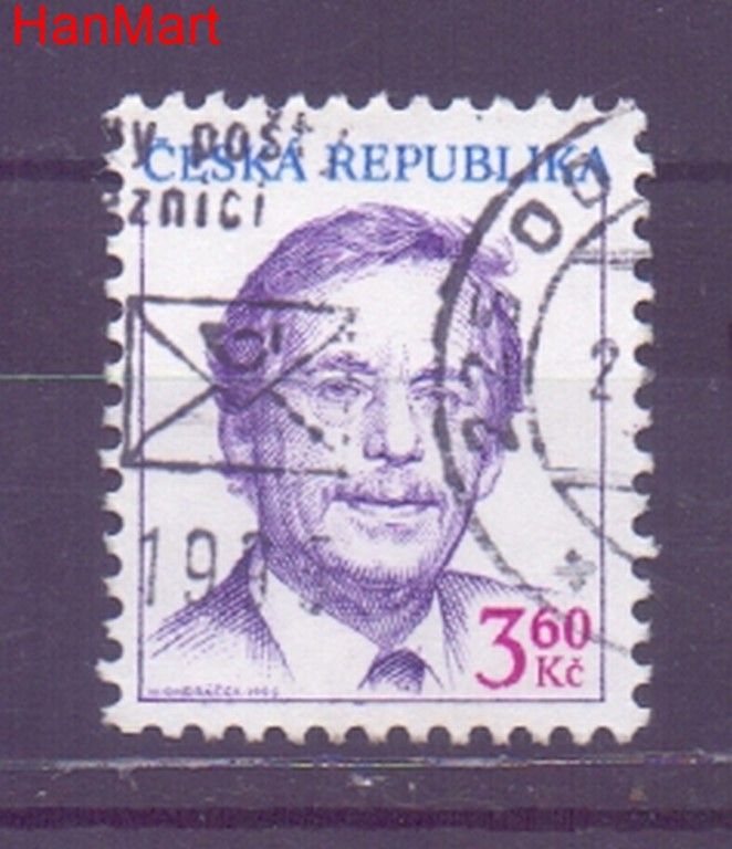 Znaczek Czechy 1995 Mi mpl70i Stemplowane