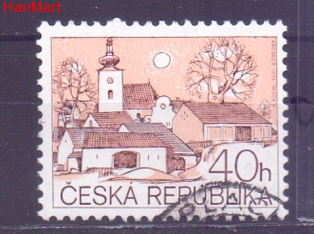 Znaczek Czechy 1995 Mi mpl71d Stemplowane