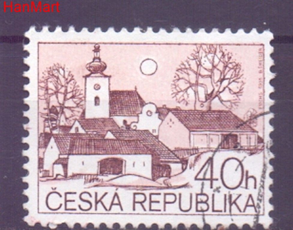 Znaczek Czechy 1995 Mi mpl71j Stemplowane