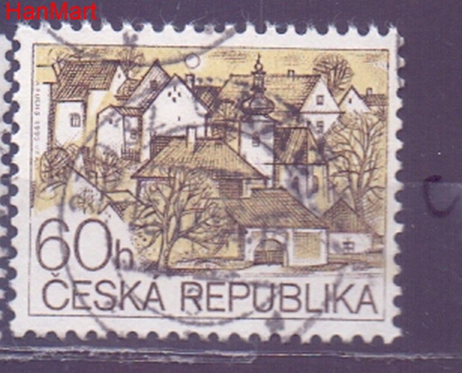 Znaczek Czechy 1995 Mi mpl72c Stemplowane