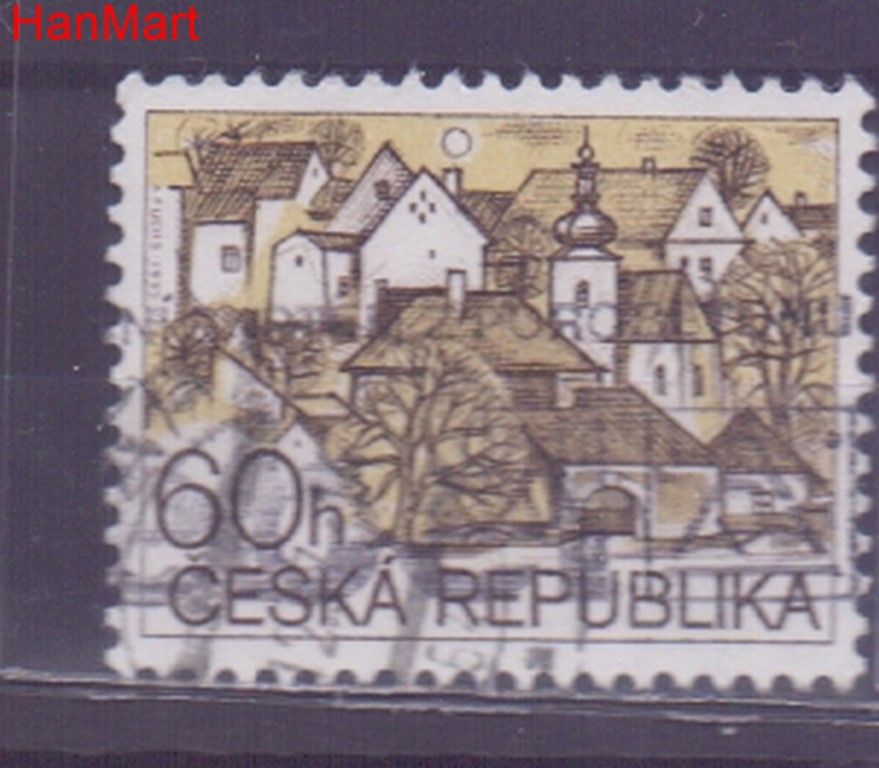Znaczek Czechy 1995 Mi mpl72d Stemplowane