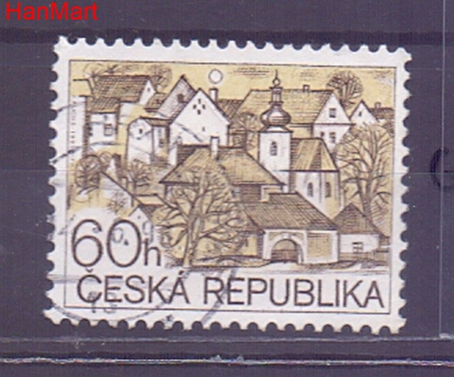 Znaczek Czechy 1995 Mi mpl72g Stemplowane