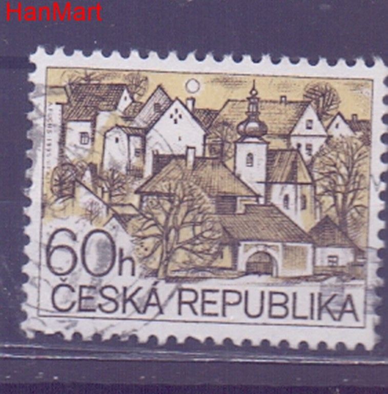 Znaczek Czechy 1995 Mi mpl72j Stemplowane
