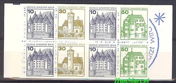 Znaczek Berlin Niemcy 1980 Czyste **