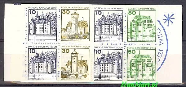 Znaczek Berlin Niemcy 1980 Czyste **