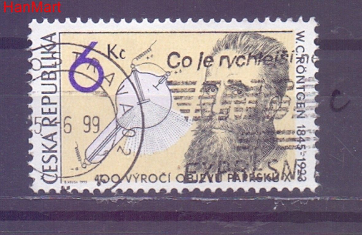 Znaczek Czechy 1995 Mi mpl91c Stemplowane