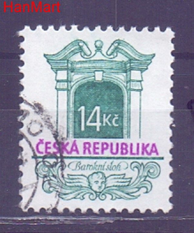 Znaczek Czechy 1995 Mi mpl93b Stemplowane