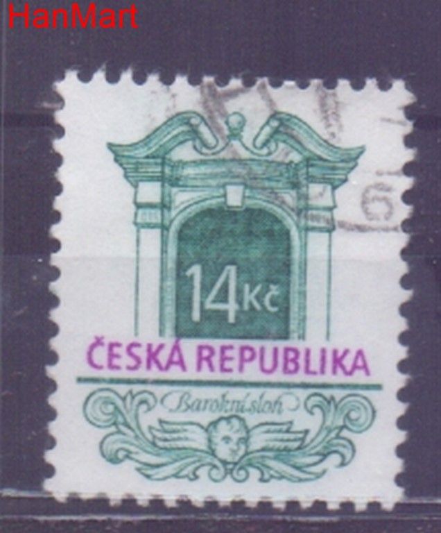 Znaczek Czechy 1995 Mi mpl93d Stemplowane