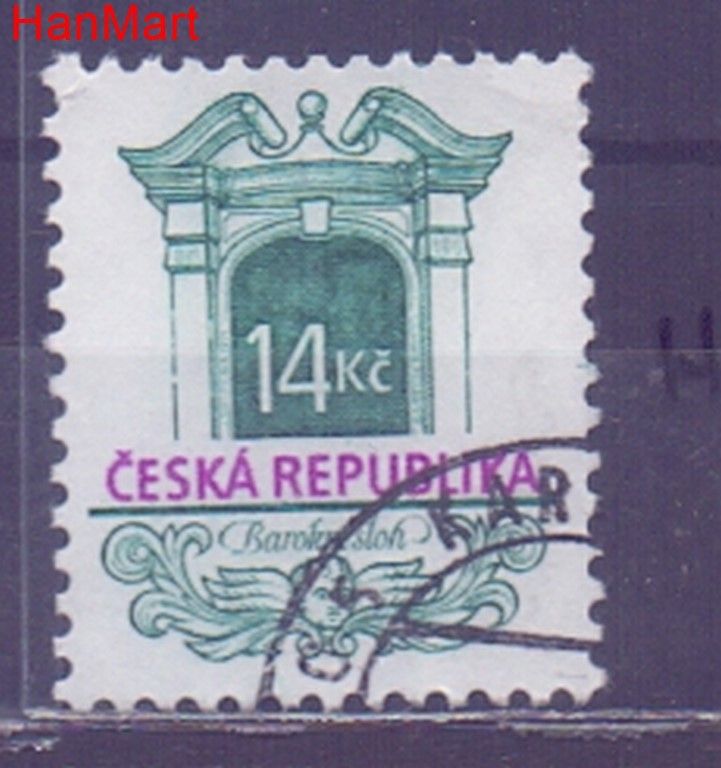 Znaczek Czechy 1995 Mi mpl93h Stemplowane