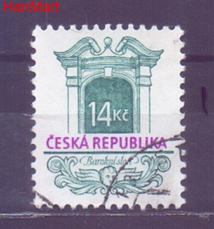 Znaczek Czechy 1995 Mi mpl93i Stemplowane