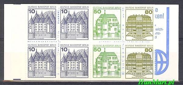 Znaczek Berlin Niemcy 1982 Mi mh 13 Czyste **