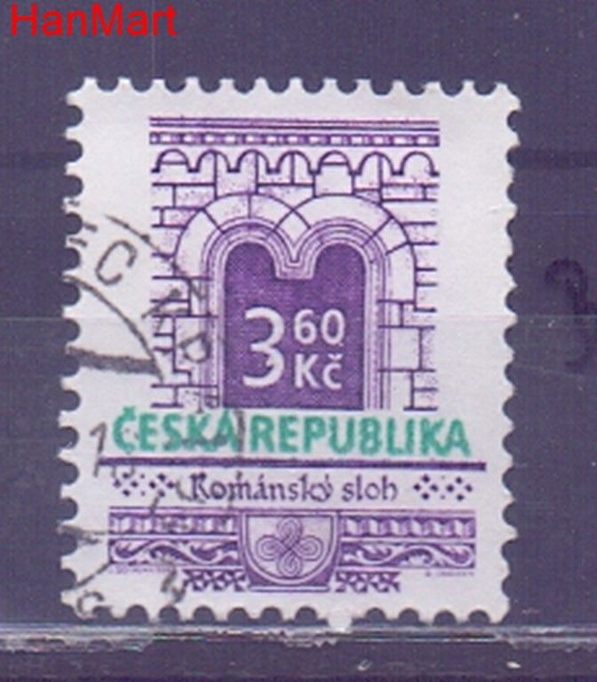 Znaczek Czechy 1995 Mi mpl95b Stemplowane