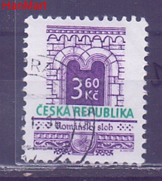 Znaczek Czechy 1995 Mi mpl95d Stemplowane