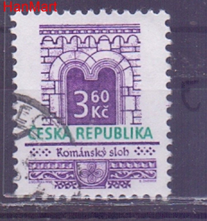 Znaczek Czechy 1995 Mi mpl95e Stemplowane
