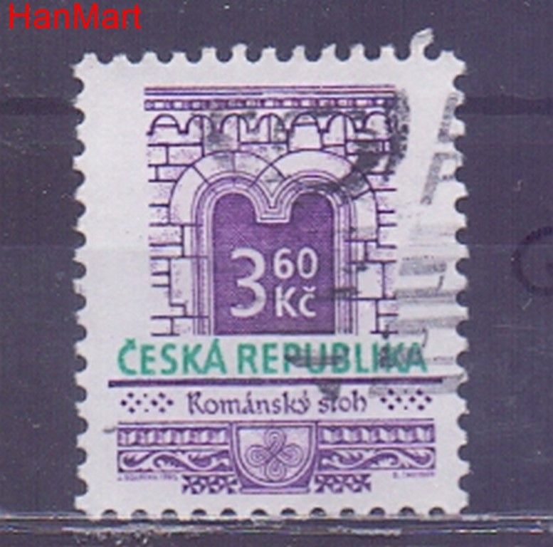 Znaczek Czechy 1995 Mi mpl95g Stemplowane
