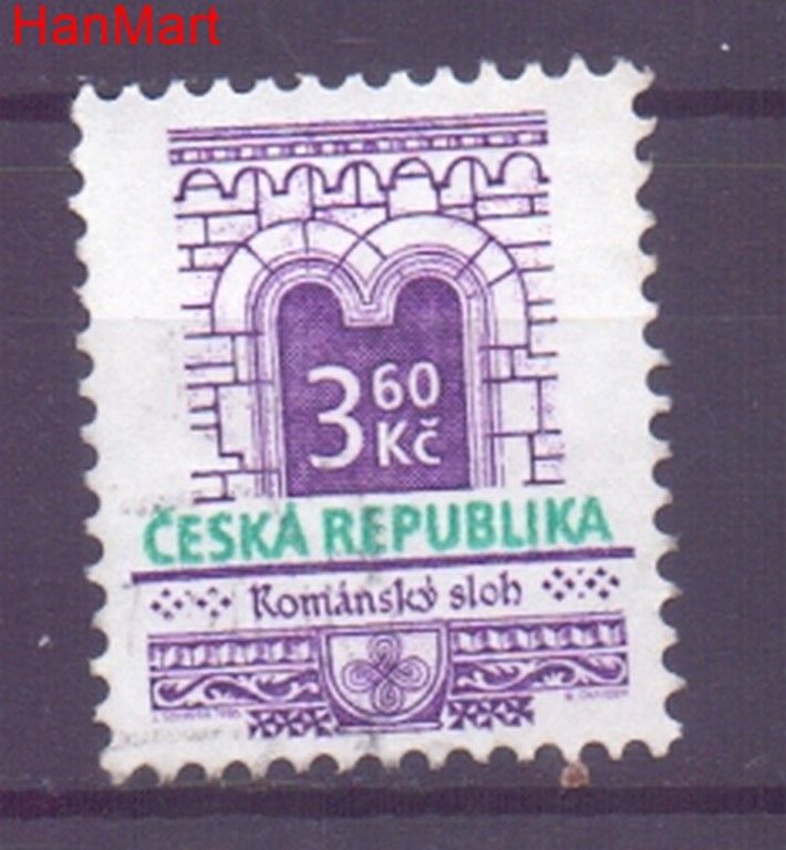 Znaczek Czechy 1995 Mi mpl95j Stemplowane