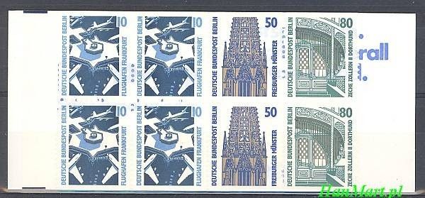 Znaczek Berlin Niemcy 1989 Mi mh 14 Czyste **