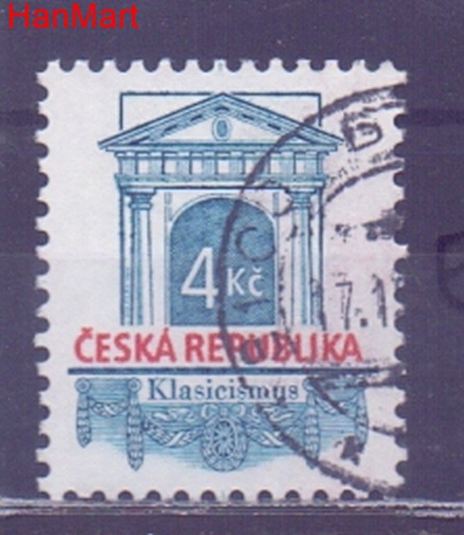 Znaczek Czechy 1996 Mi mpl118e Stemplowane