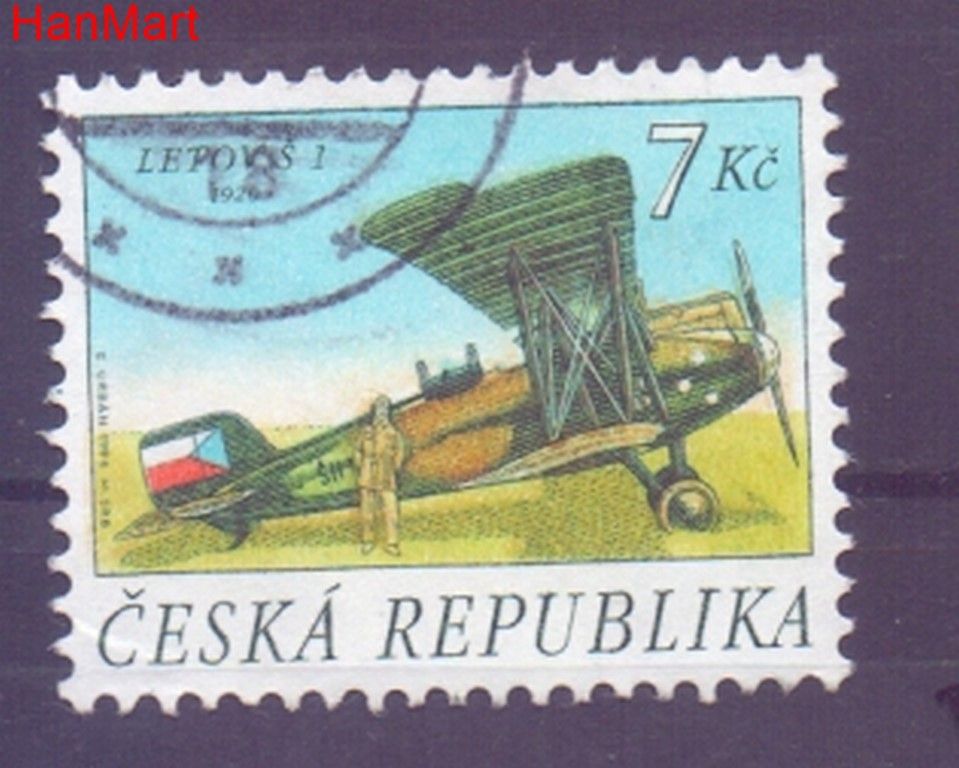 Znaczek Czechy 1996 Mi mpl127d Stemplowane