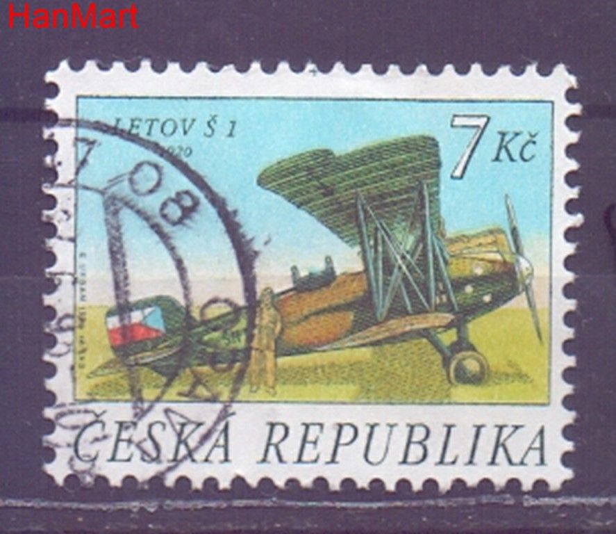 Znaczek Czechy 1996 Mi mpl127h Stemplowane