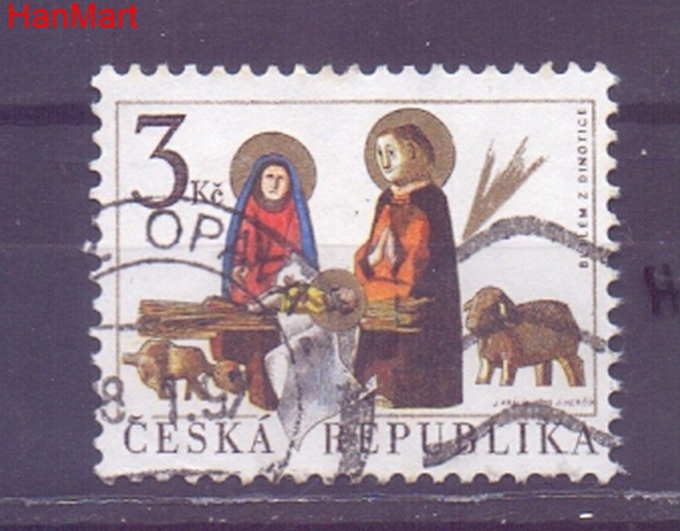 Znaczek Czechy 1996 Mi mpl132h Stemplowane